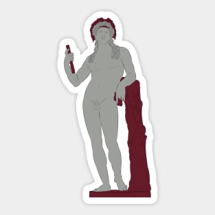 Dionysus - God of Wine Sticker